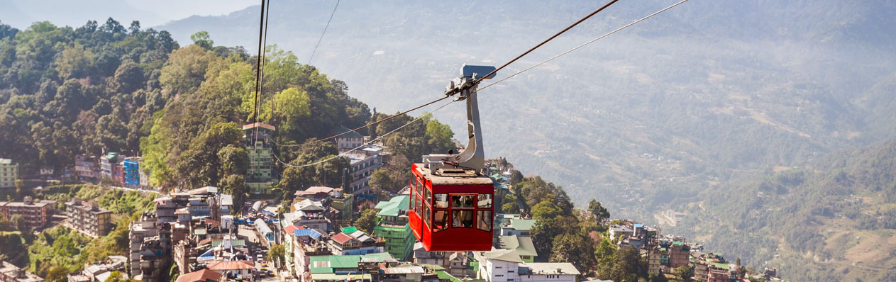 Ropeway in Gangtok